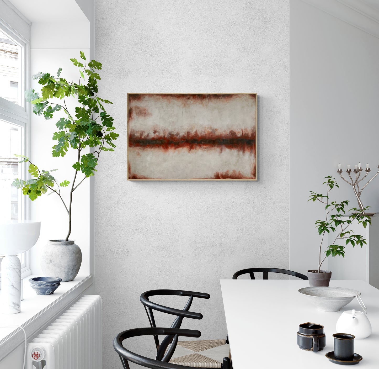 SOLD Original Abstract Painting - Vertebra Horizon