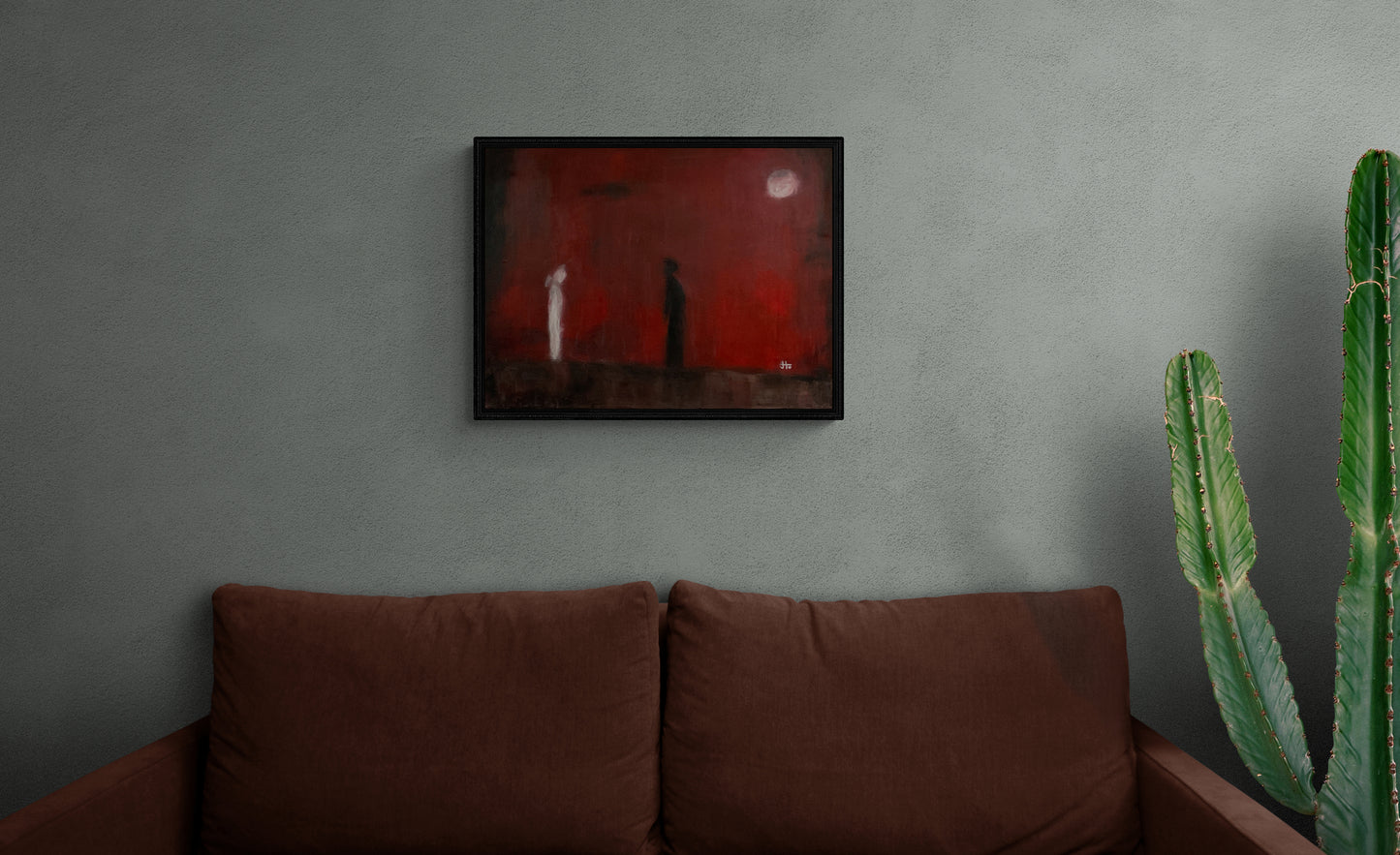 SOLD Original Painting - Under the Moonlight