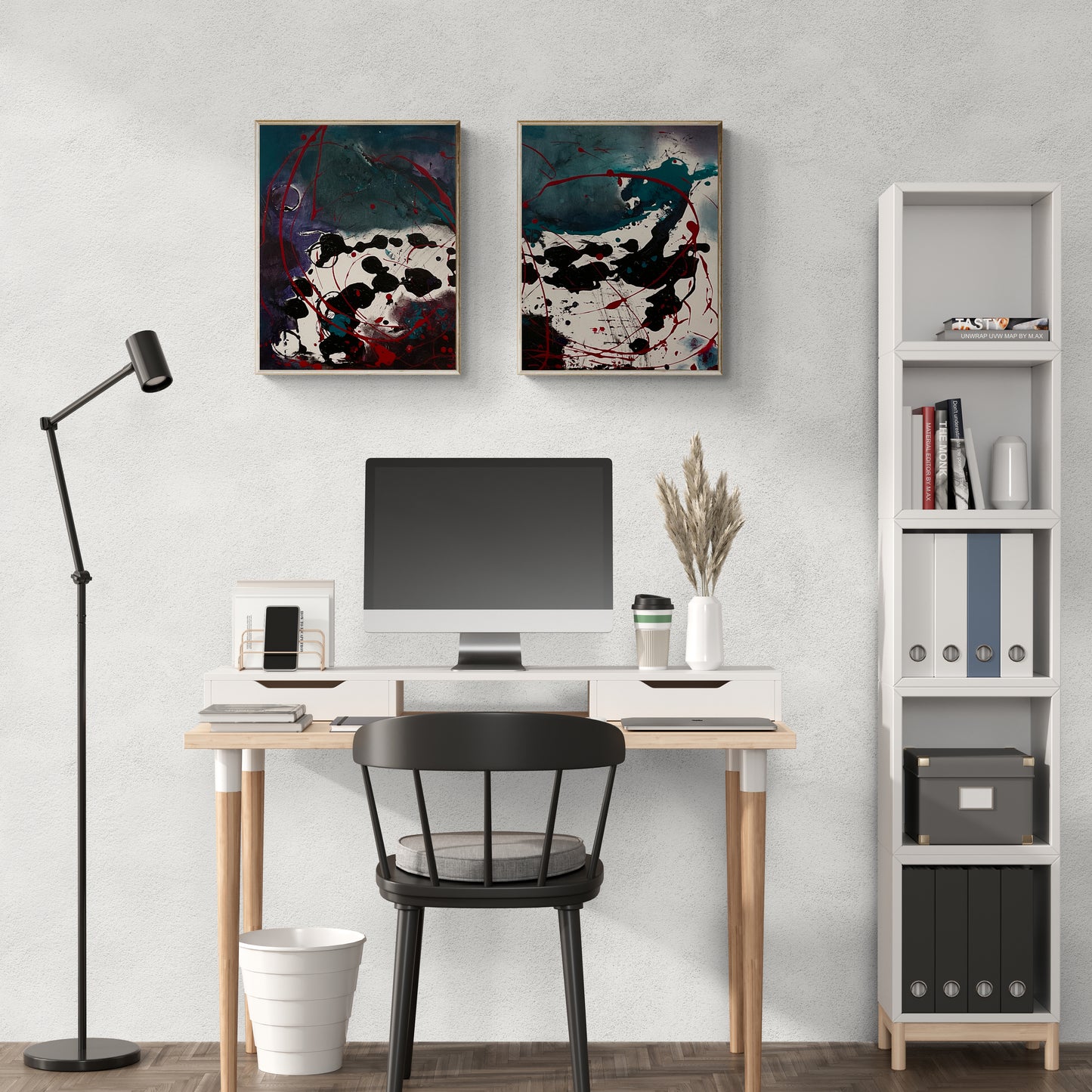 Original Abstract Painting - Splash