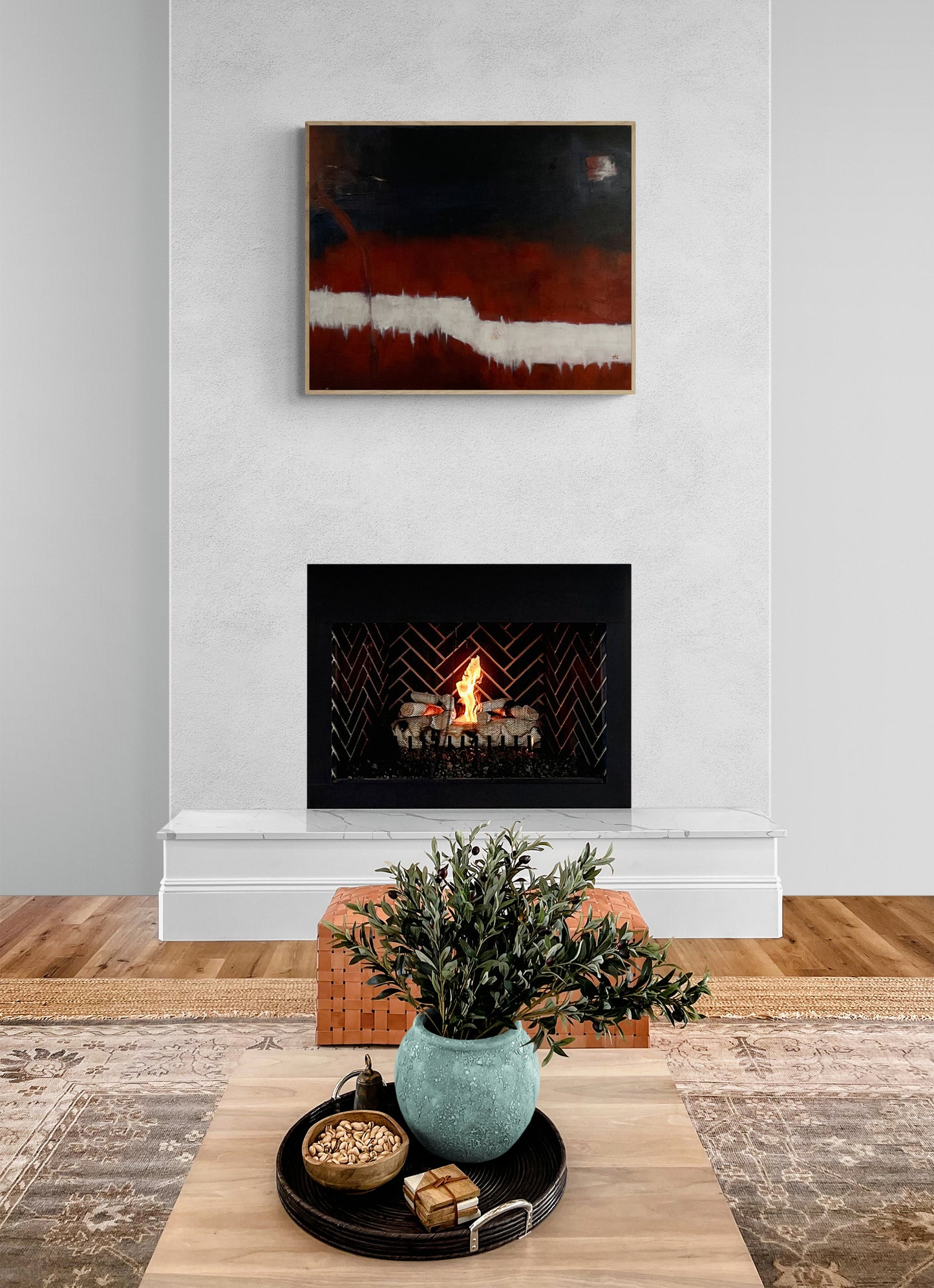 Original Abstract Painting- Moonlight