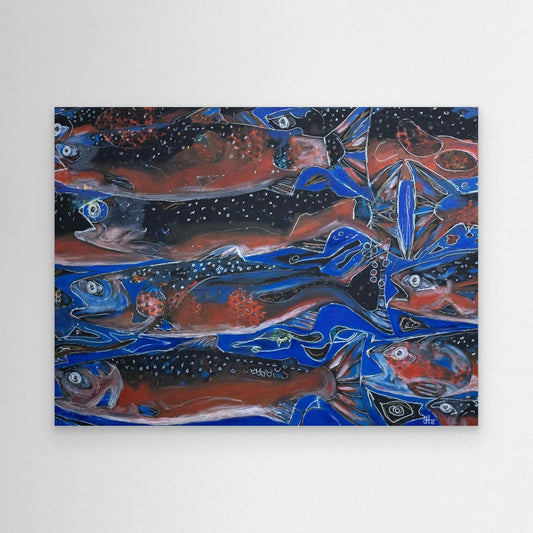 Cosmic Voyage - Canvas Print