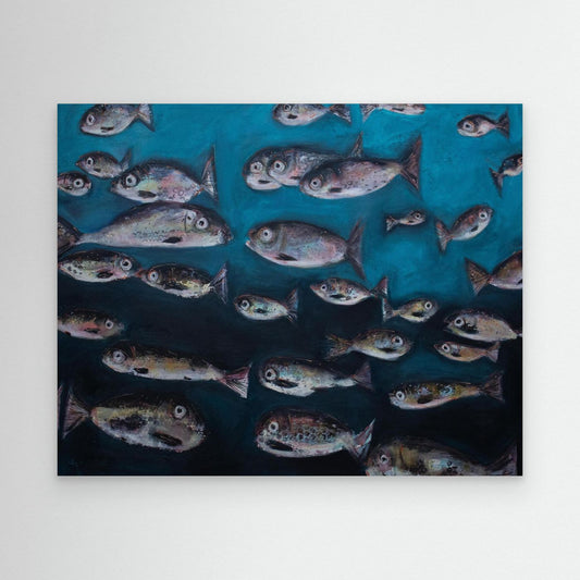 School Zone - Canvas Print 
