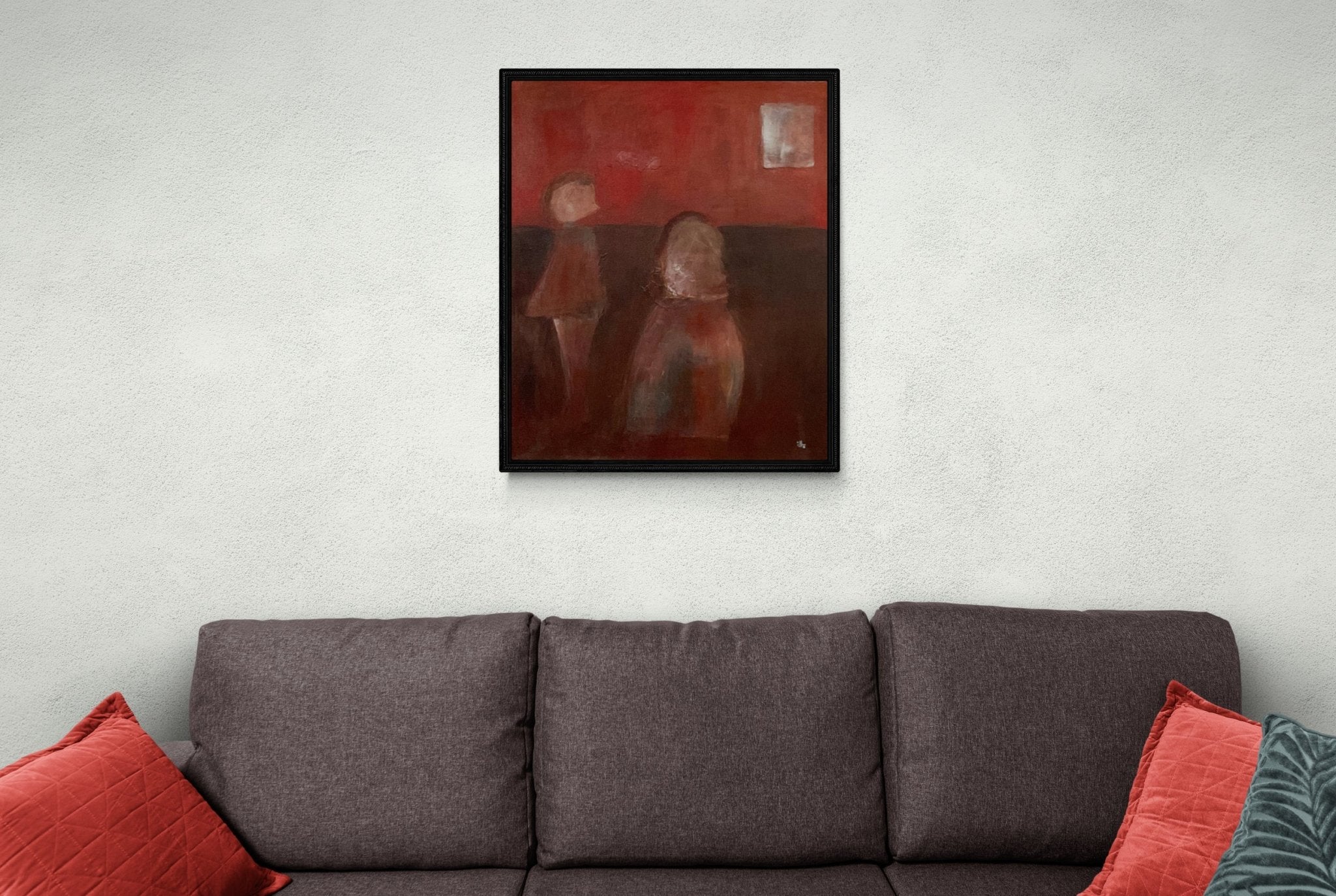 Original Abstract Painting - In the distance – Julia Oscarson