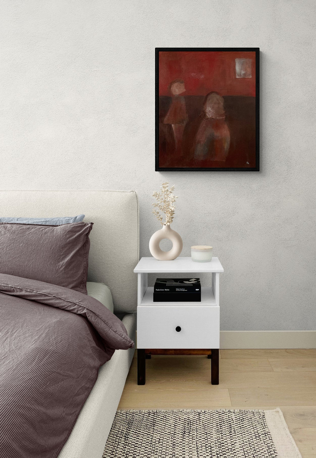 SOLD Original Abstract Painting - In the distance – Julia Oscarson