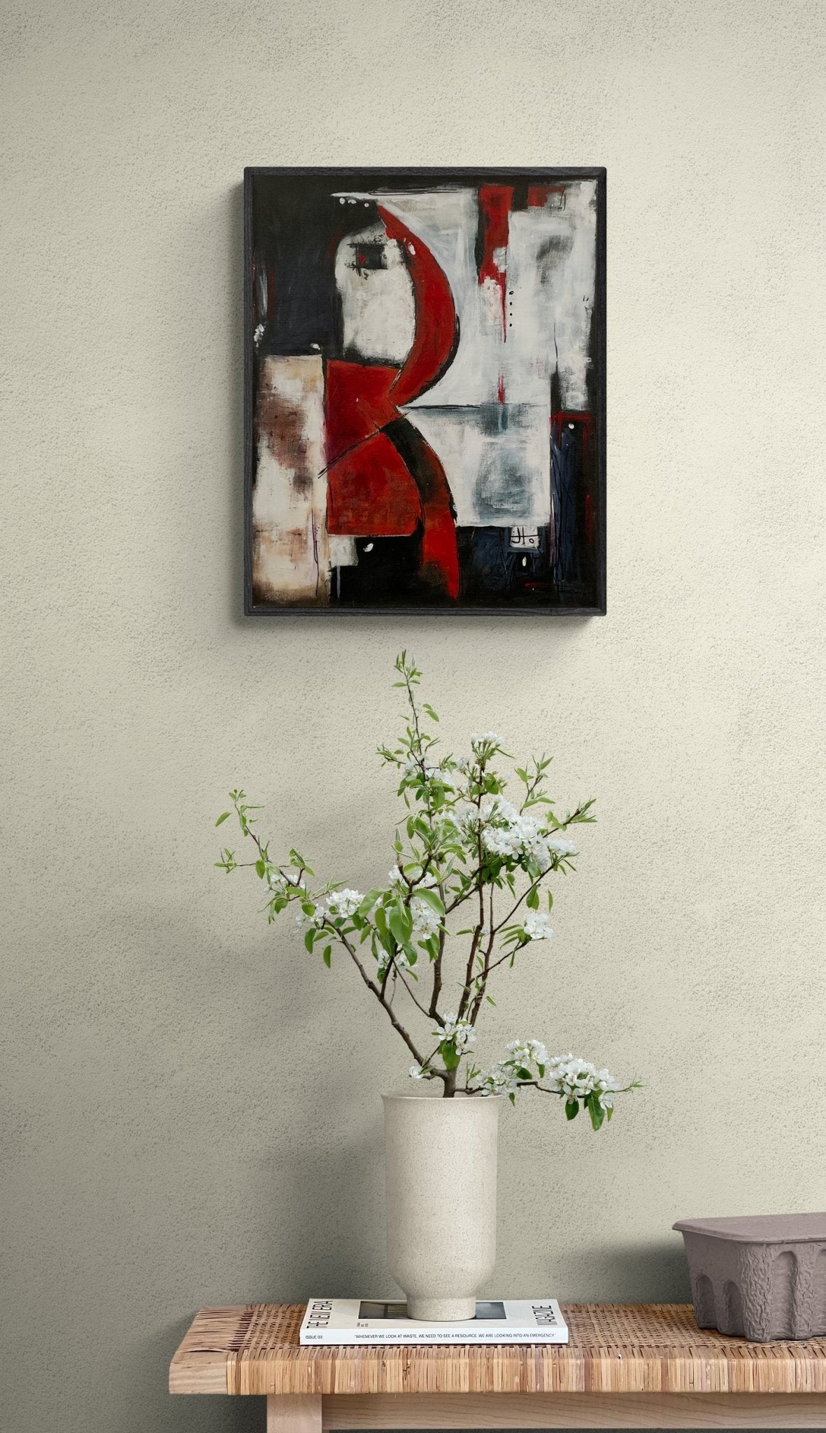 Original Abstract Painting - Return - Julia Oscarson