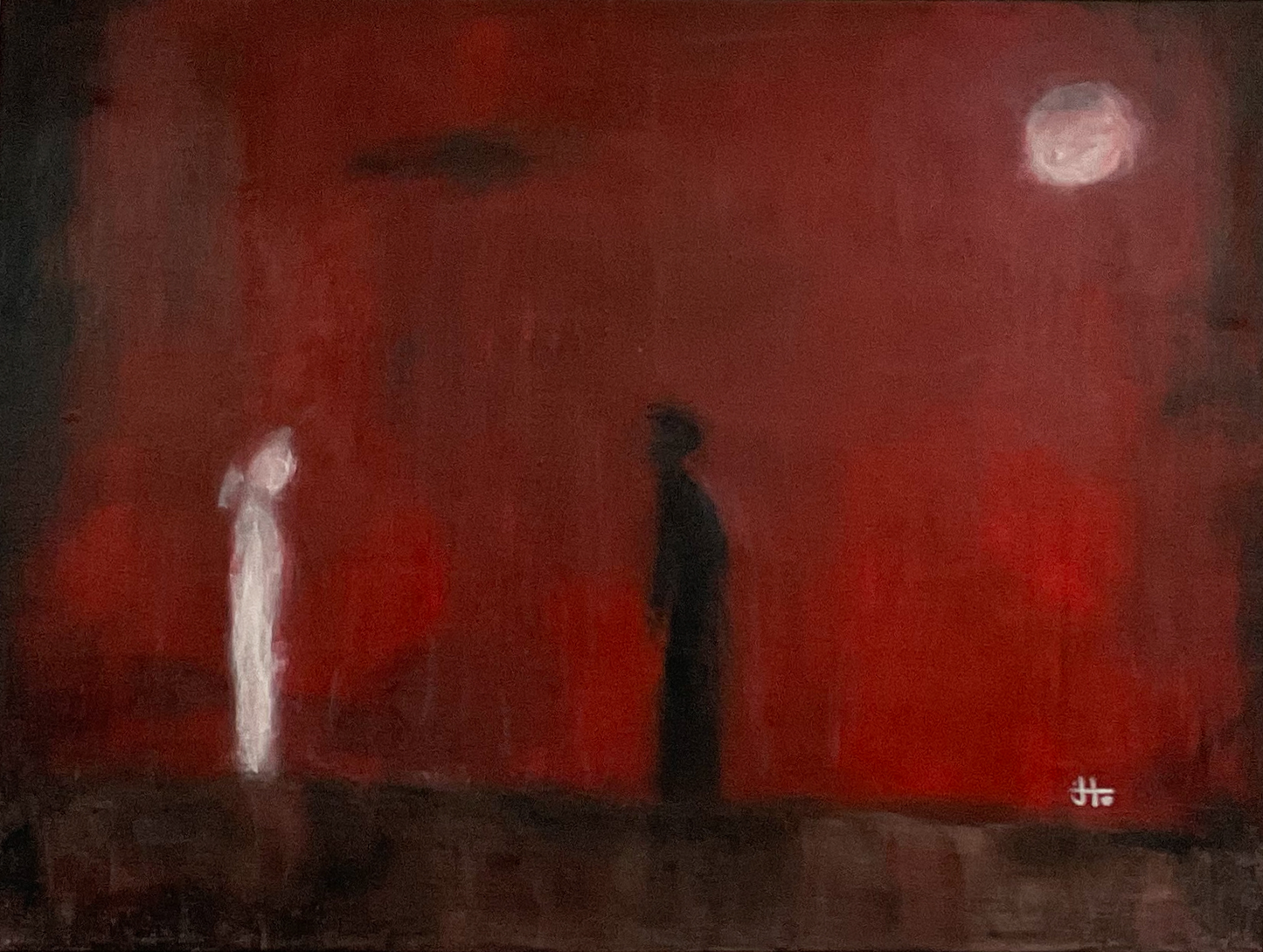 SOLD Original Painting - Under the Moonlight