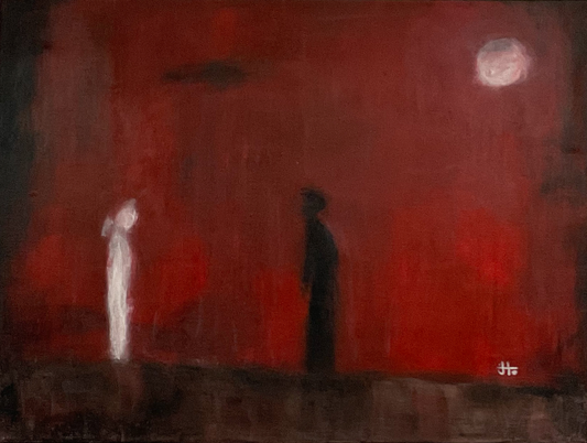 Original Painting - Under the Moonlight