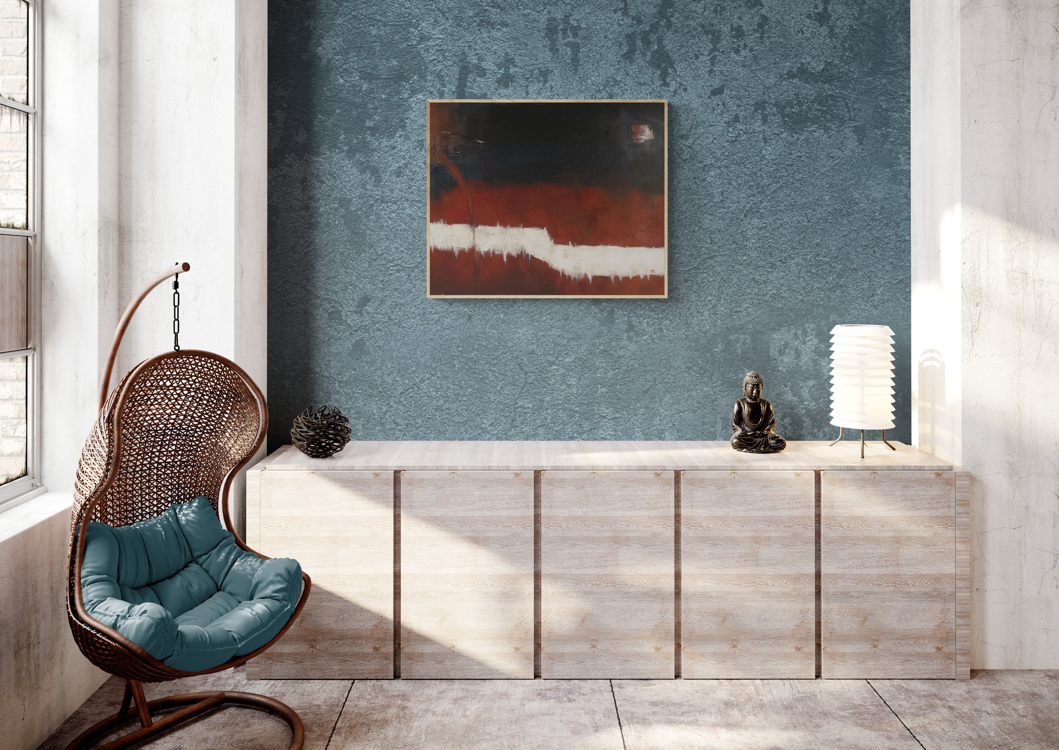 Original Abstract Painting- Moonlight