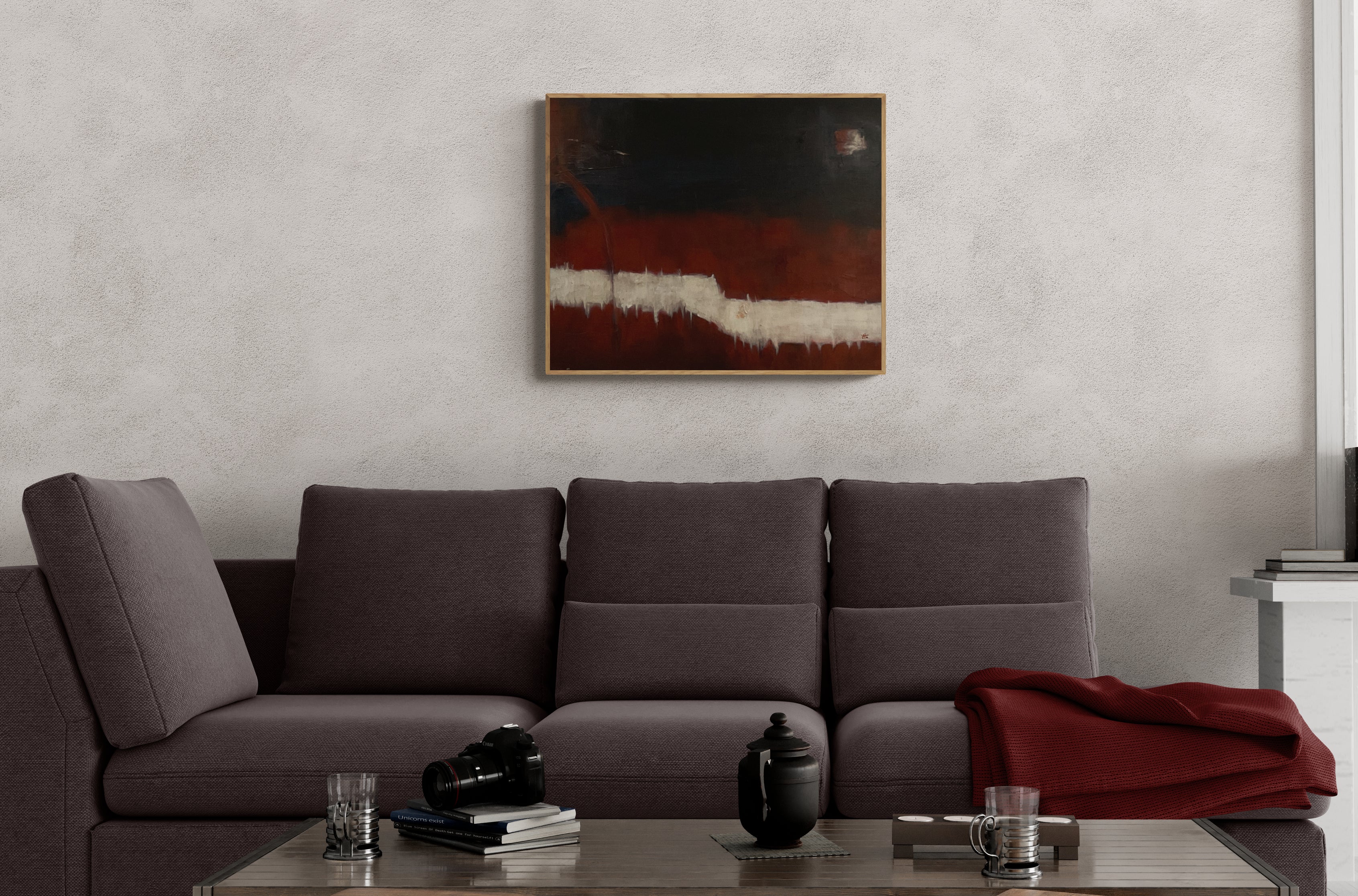 Original Abstract Painting- Moonlight